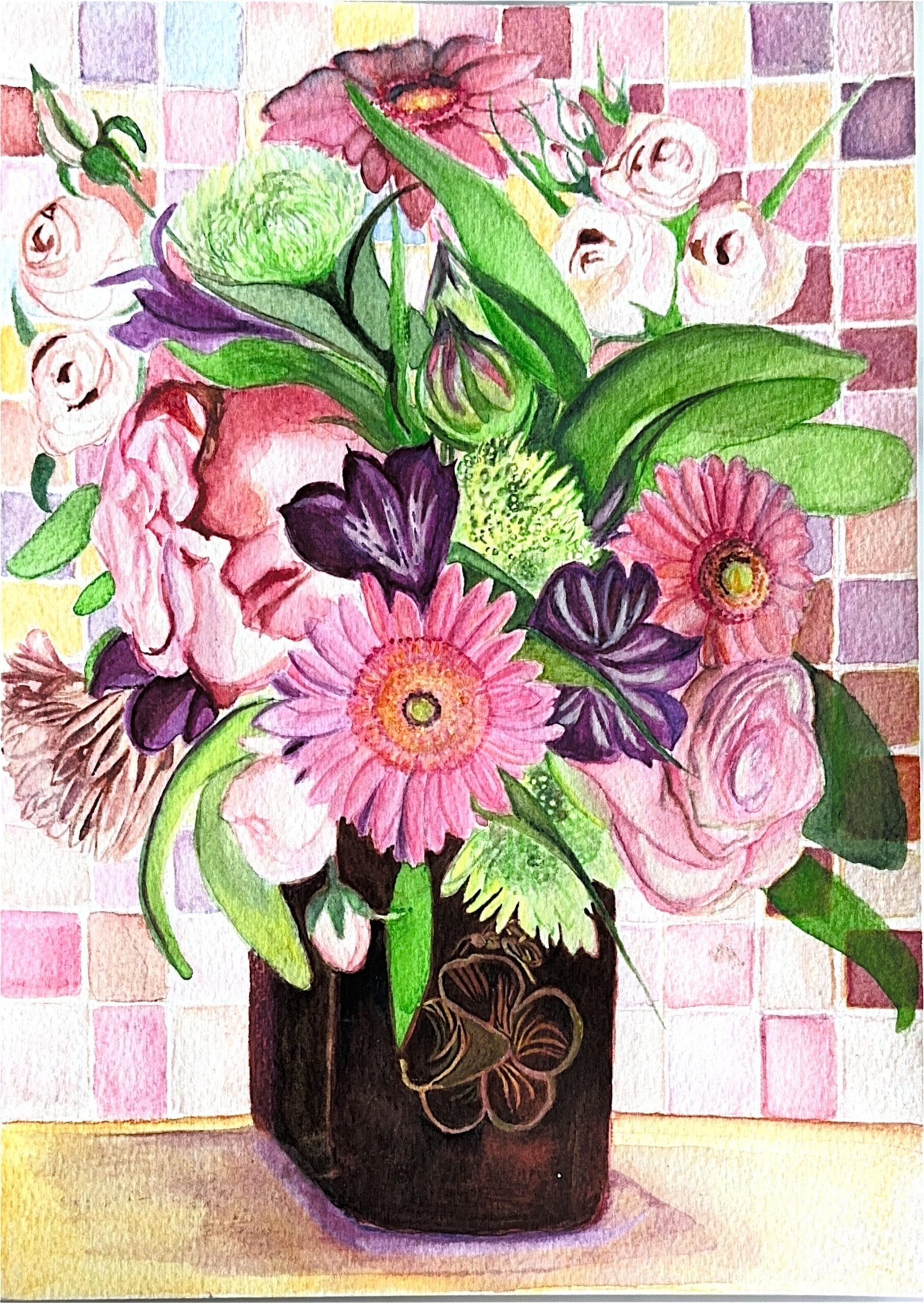 Psychedelic flowers 1